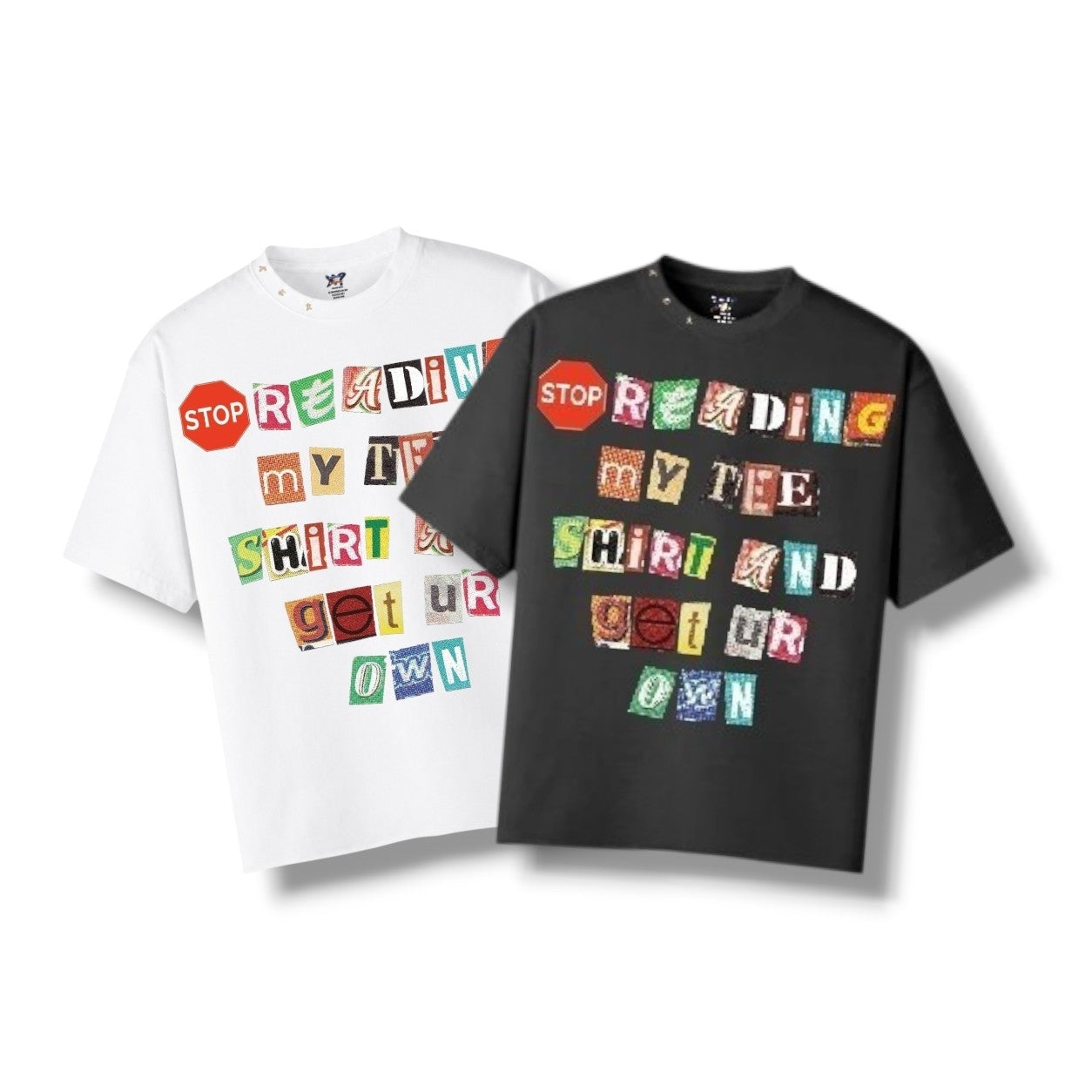 Magazine Print Tee
