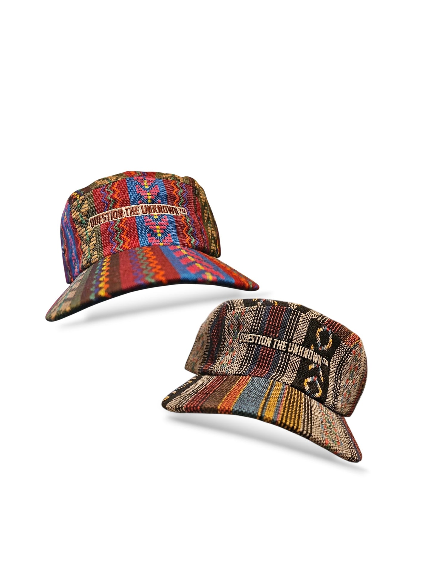 Aztec Multi-Color 5-Panel Camp Hat